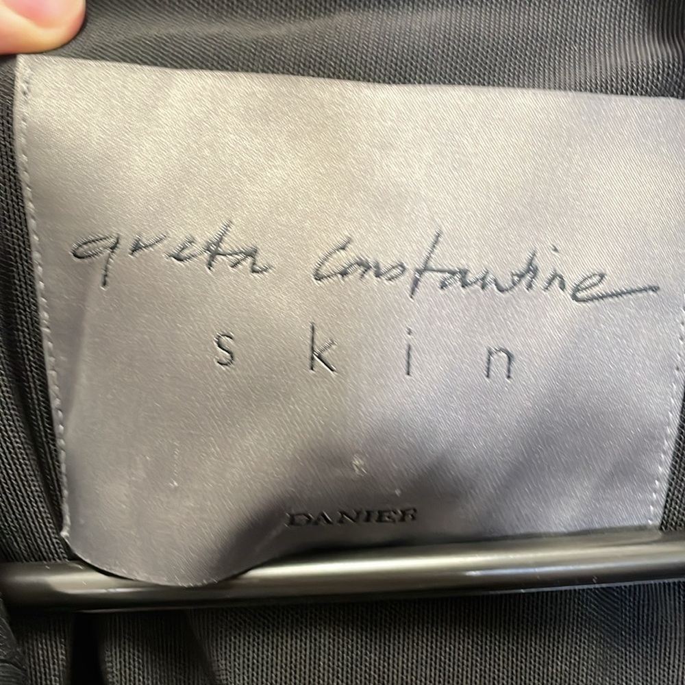 Danier Greta Constantine Skin - Classic Leather Vest - Small - Picture 2 of 11